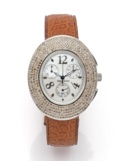 PHILIPPE VANDIER
Montre bracelet en or gris...