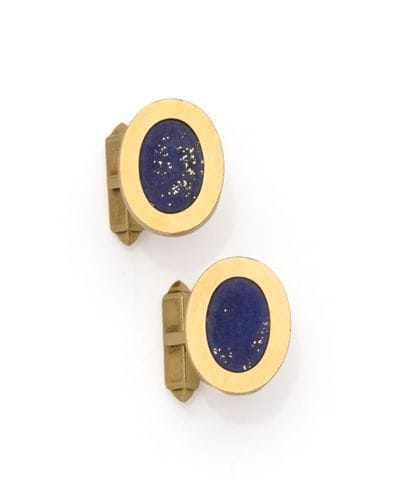 BVLGARI
Paire de boutons de manchette en...
