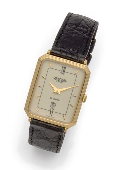 JAEGER PARIS
Montre bracelet en acier, cadran...