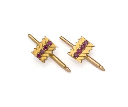 VAN CLEEF & ARPELS by Georges Lenfant
Pair...