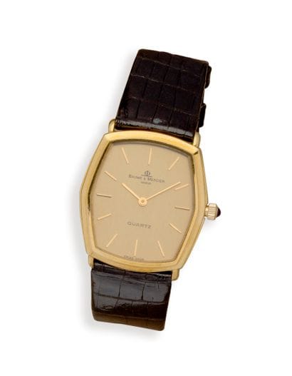 BAUME MERCIER QUARTZ
Montre bracelet en or...