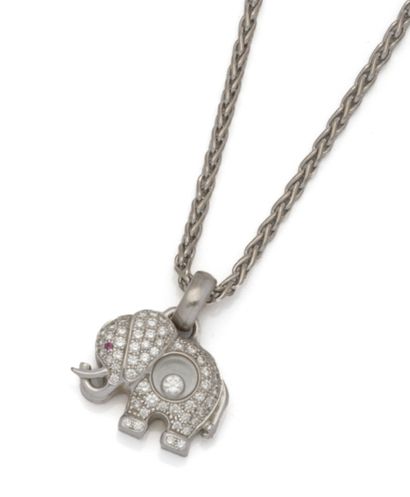 CHOPARD
Happy Diamond Elephant
Collier en...