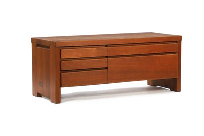 Pierre CHAPO (1927-1987)
Commode basse dite...