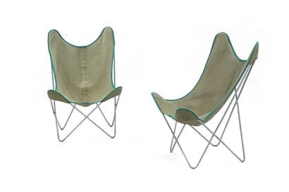 Juan KURCHAN (XX)
Suite de deux fauteuils...