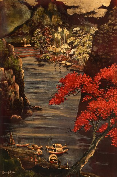 VIETNAM, Thu Dau Mot school, 20th century
