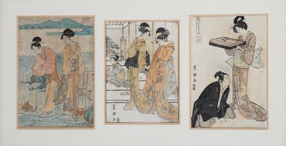 JAPAN, 19TH CENTURY
Set of prints depicting...
