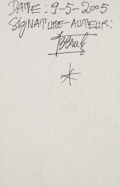 Frédéric BRULY BOUABRÉ (1923-2014)
Homme…2005
Ensemble...