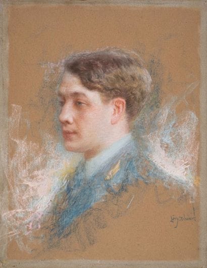 Lucien LEVY DURMER (1865-1953)
Jeune garçon
Pastel
Signé...