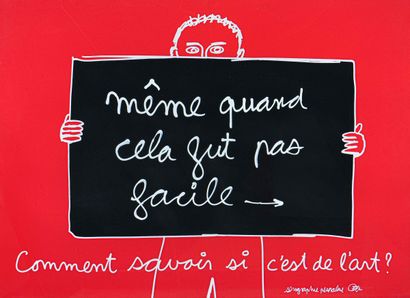 BEN (1935)
Même quand cela fut pas facile…
Gouache...