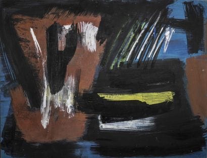 Gérard SCHNEIDER (1896-1986)
Composition
Gouache...