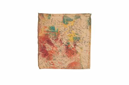 André VALENSI (1947-1999)
Composition. 1982
Pigments...