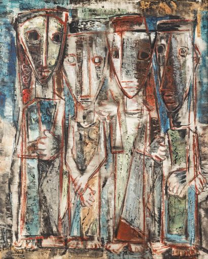 Rosario MORENO (1920)
Personnages
Huile sur...