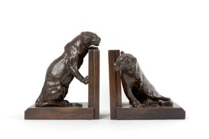 Roger GODCHAUX (1878-1958) Paire de serre...