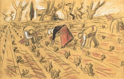 Auguste CHABAUD (1882-1955)
Ramasseurs de...