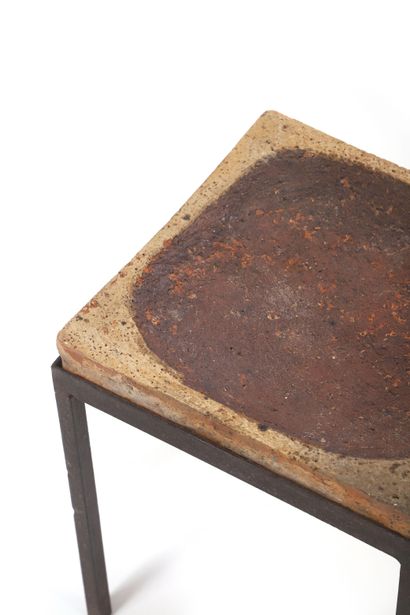 Élisabeth JOULIA (1925-2003)
Enameled stoneware...