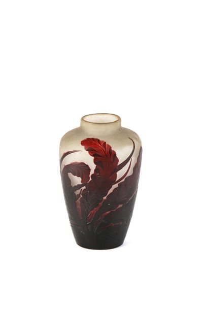Etablissements GALLÉ (1904-1936)
Vase ovoïde
Épreuve...