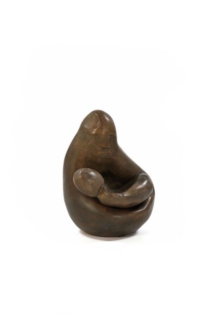 Alain GAUDEBERT (1937)
Maternity sculpture
Glazed...