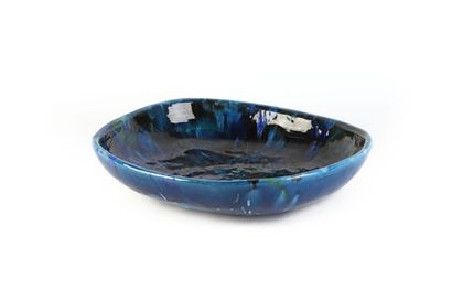 Jean MEGARD (1925-2015)
Large bowl
Blue,...