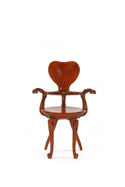 Antonio GAUDI (1852-1926)
Fauteuil sculptural...