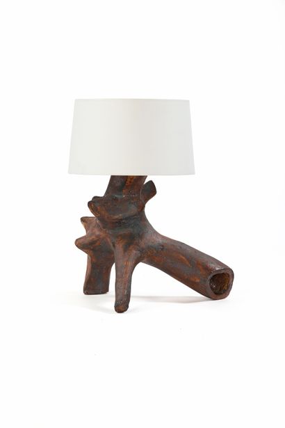 Tim ORR (1940)
Stump lamp base
Proof in brown...
