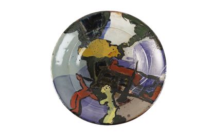 Michel LANOS (1926-2005)
Large dish with...