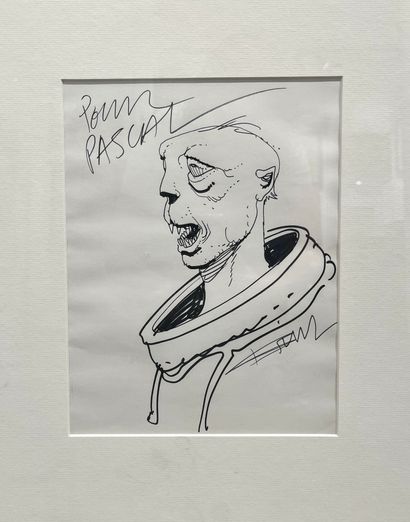 Enki Bilal
Monster 
Felt
Signed and dedicated
25.5...