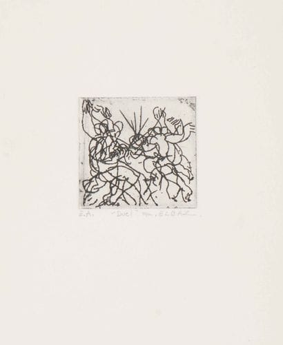 André ELBAZ (1930)
L'étendue, Le rideau,...