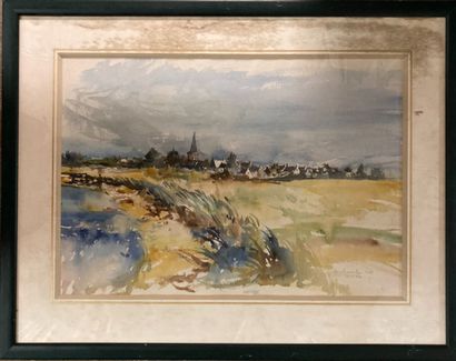 Henri DAROSELLA ?
Arz Island
Watercolor on...