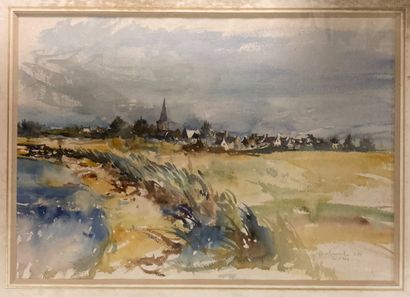 Henri DAROSELLA ?
Arz Island
Watercolor on...