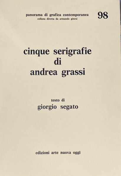Andrea GRASSI (1938)
Cinque serigrafie di...