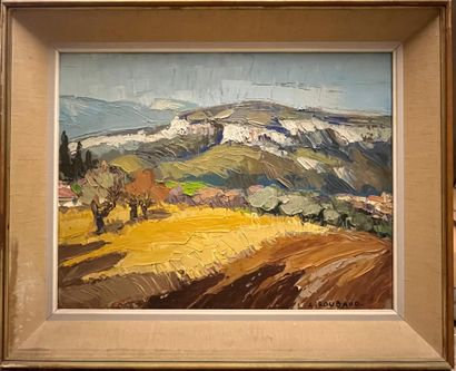 André ROUBAUD (1929)
Landscape in Provence
Oil...