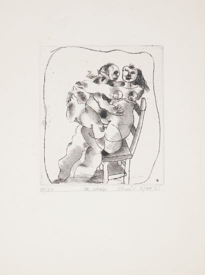 André ELBAZ (1930)
Le baldaquin, La chaise,...