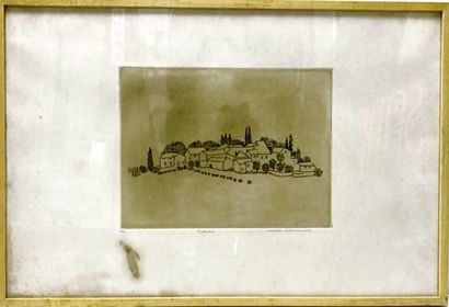 Danielle DILLEMANN (1930-1986)
Tabias
Lithograph
Signed...