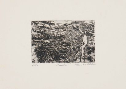 André ELBAZ (1930)
L'étendue, Le rideau,...