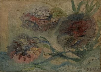 V. BARTLE
Carnations
Oil on canvas
Signed...