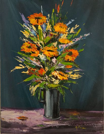 Gérard REYNIER (1940)
Bouquet
Oil on canvas
Signed...