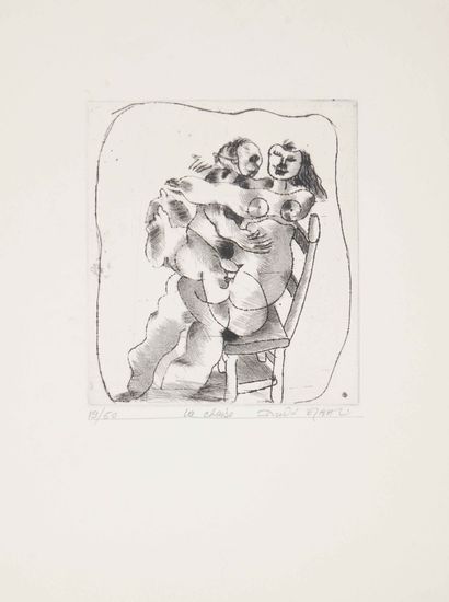 André ELBAZ (1930)
Le baldaquin, La chaise,...