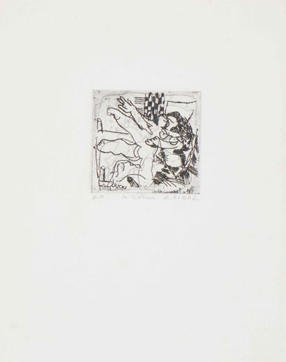 André ELBAZ (1930)
L'étendue, Le rideau,...