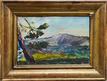 20th century school
Set of three Landscapes
Oil...