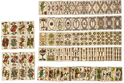 SET OF CARDS. 19th century
- Piedmont