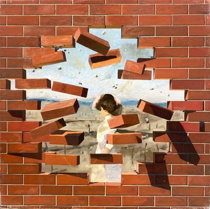 Jean Pierre HENAUT
Les briques, 1942
Huile...