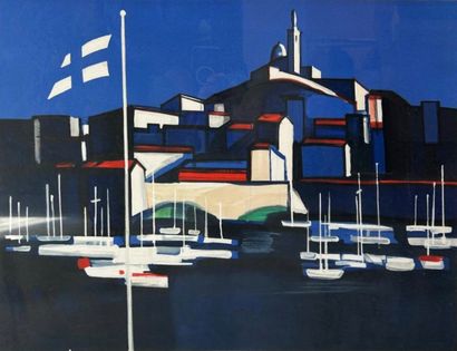 Georges BRIATA (1933-2019)
Vue de Marseille...