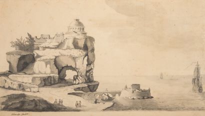 École française du début du XVIIIe siècle
Paysage...