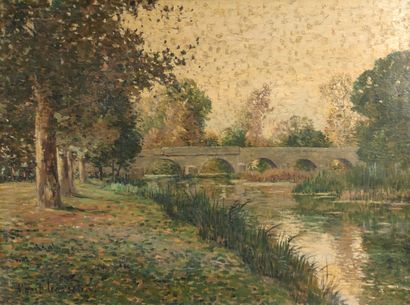 Albert GOSSELIN (1862-1931/40)
Paysage
T...
