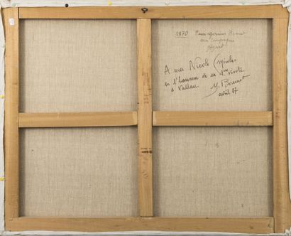 Jules AGARD (1905-1986)
Composition. 1970
Huile...