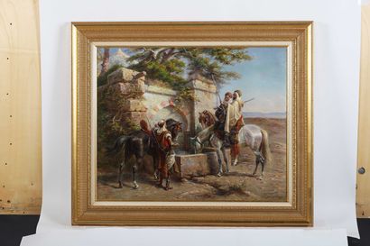 Paul Dominique PHILIPPOTEAUX (1846-1923)
Arab...