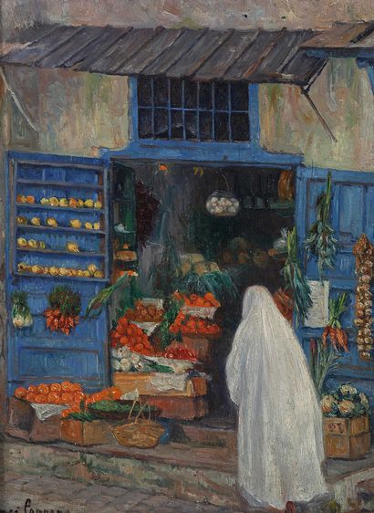 Omer COPPENS (1864-1926)
The greengrocer...