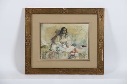 Alméry LOBEL-RICHE (1880-1950)
Young woman...