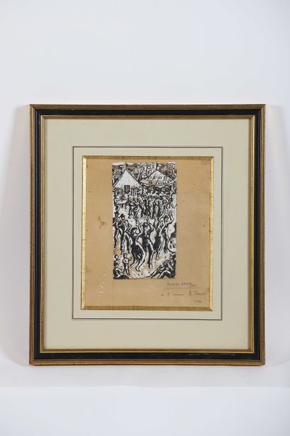 Moses LEVY (1885-1968)
July 14th. 1944
Ink...