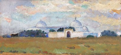 Moses LEVY (1885-1968)
Landscape in Tunisia
Oil...